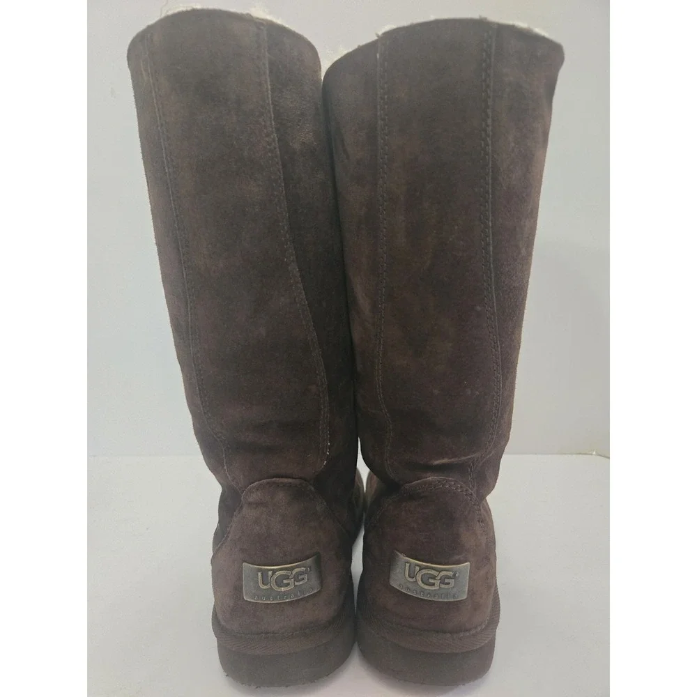 Ugg Australia‎ Uptown 5190 Winter Boots Womens 6 Brown Shearling Lined Leather